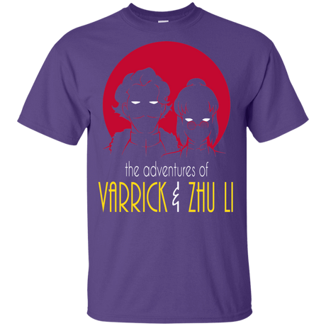 T-Shirts Purple / YXS Adventures of Varrick & Zhu Li Youth T-Shirt