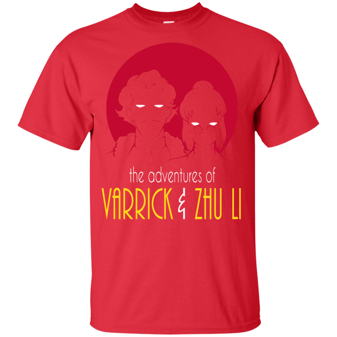 T-Shirts Red / YXS Adventures of Varrick & Zhu Li Youth T-Shirt