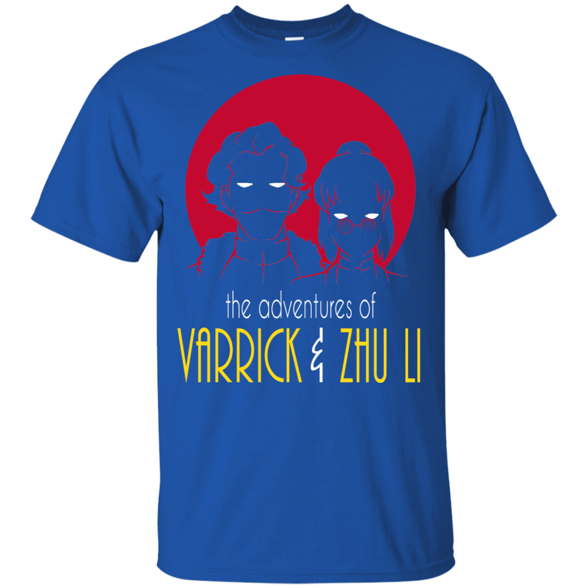 T-Shirts Royal / YXS Adventures of Varrick & Zhu Li Youth T-Shirt