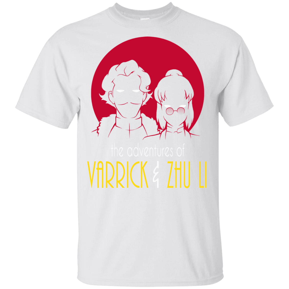 T-Shirts White / YXS Adventures of Varrick & Zhu Li Youth T-Shirt