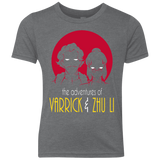 T-Shirts Premium Heather / YXS Adventures of Varrick & Zhu Li Youth Triblend T-Shirt