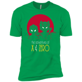 T-Shirts Kelly Green / YXS Adventures of X & Zero Boys Premium T-Shirt