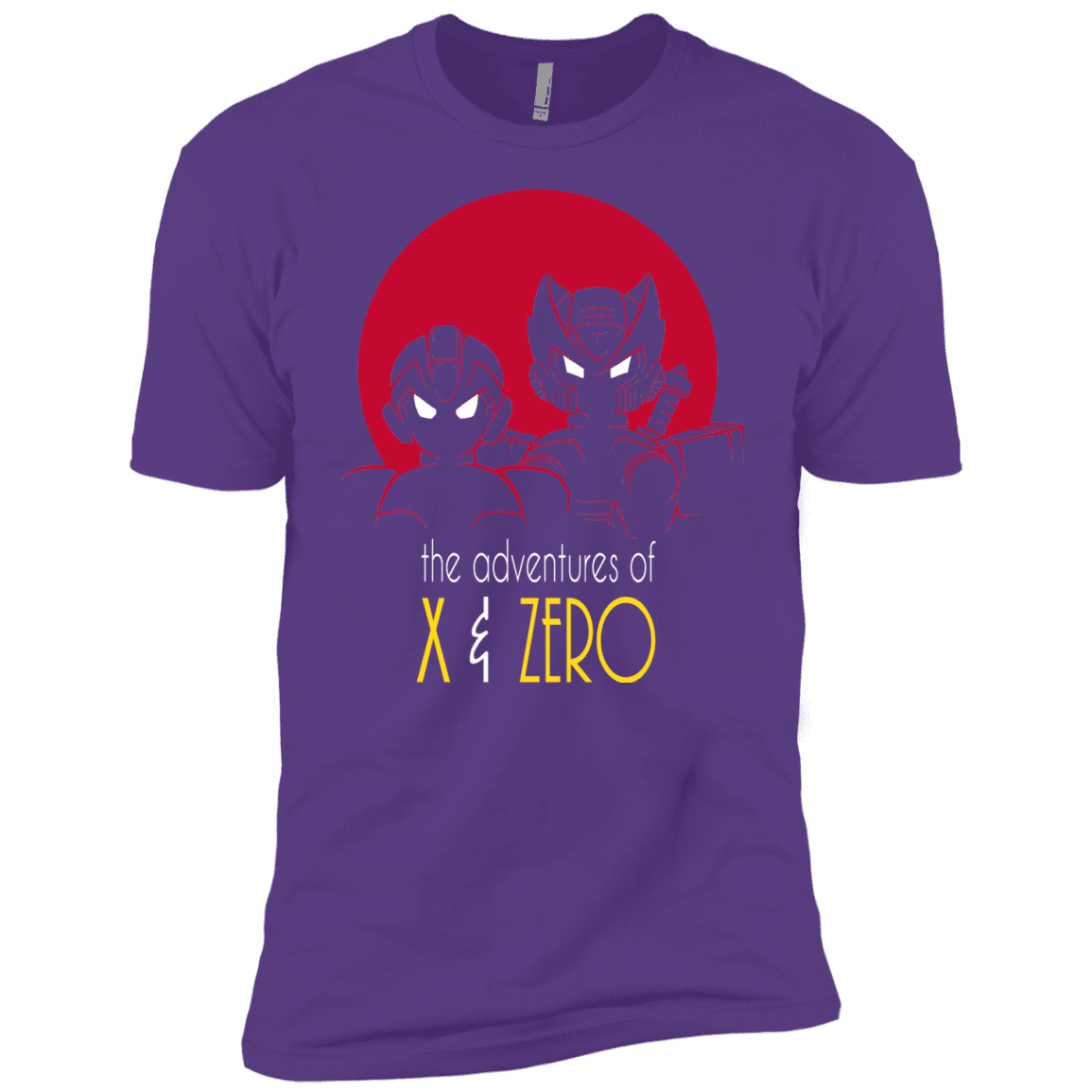 T-Shirts Purple Rush / YXS Adventures of X & Zero Boys Premium T-Shirt