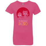 T-Shirts Hot Pink / YXS Adventures of X & Zero Girls Premium T-Shirt