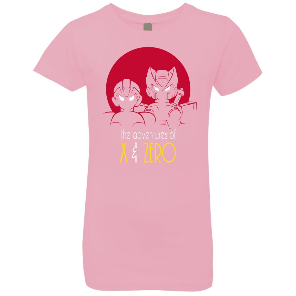 T-Shirts Light Pink / YXS Adventures of X & Zero Girls Premium T-Shirt