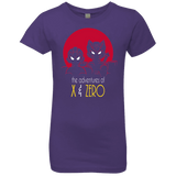 T-Shirts Purple Rush / YXS Adventures of X & Zero Girls Premium T-Shirt