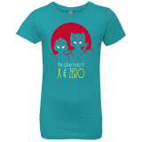 T-Shirts Tahiti Blue / YXS Adventures of X & Zero Girls Premium T-Shirt