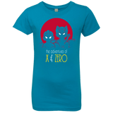 T-Shirts Turquoise / YXS Adventures of X & Zero Girls Premium T-Shirt