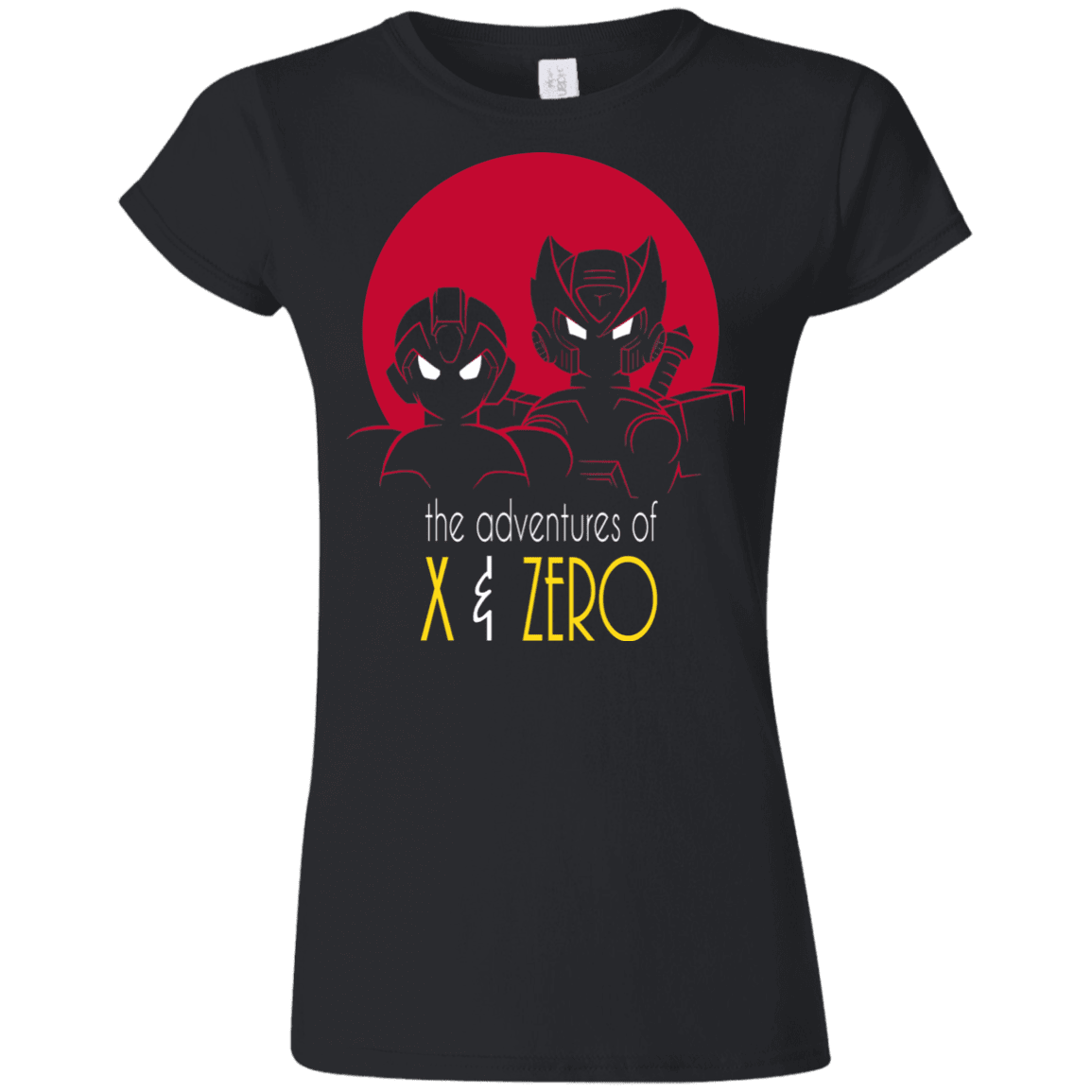 T-Shirts Black / S Adventures of X & Zero Junior Slimmer-Fit T-Shirt