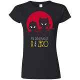 T-Shirts Black / S Adventures of X & Zero Junior Slimmer-Fit T-Shirt