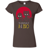 T-Shirts Dark Chocolate / S Adventures of X & Zero Junior Slimmer-Fit T-Shirt