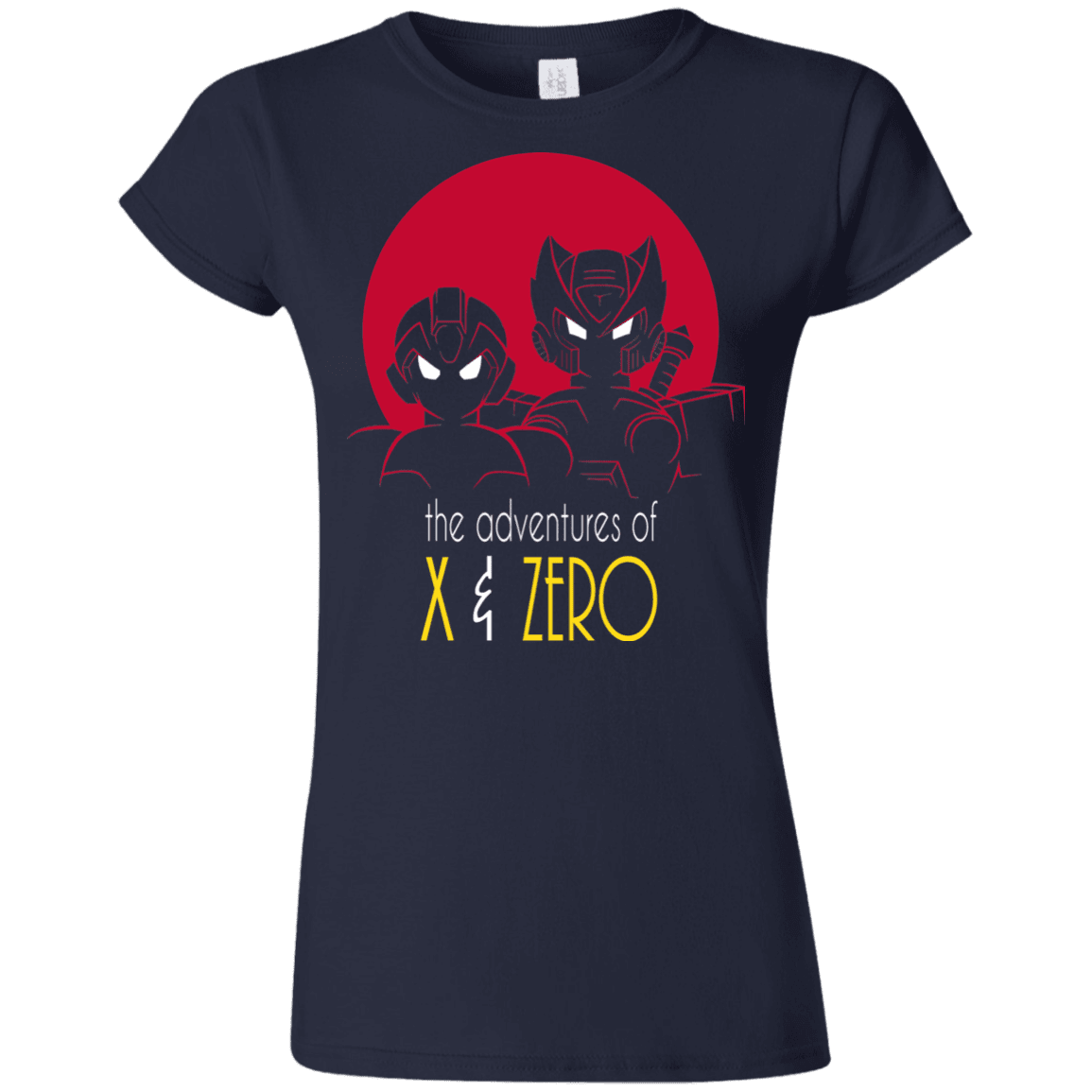 T-Shirts Navy / S Adventures of X & Zero Junior Slimmer-Fit T-Shirt