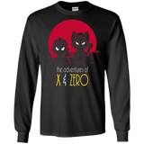 T-Shirts Black / S Adventures of X & Zero Men's Long Sleeve T-Shirt