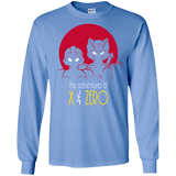 T-Shirts Carolina Blue / S Adventures of X & Zero Men's Long Sleeve T-Shirt