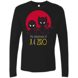 T-Shirts Black / S Adventures of X & Zero Men's Premium Long Sleeve