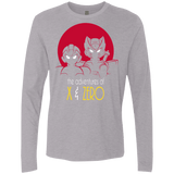 T-Shirts Heather Grey / S Adventures of X & Zero Men's Premium Long Sleeve