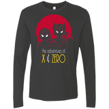 T-Shirts Heavy Metal / S Adventures of X & Zero Men's Premium Long Sleeve