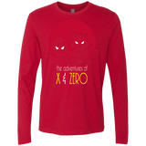 T-Shirts Red / S Adventures of X & Zero Men's Premium Long Sleeve