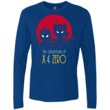 T-Shirts Royal / S Adventures of X & Zero Men's Premium Long Sleeve