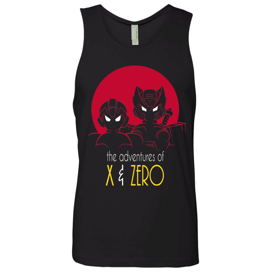 T-Shirts Black / S Adventures of X & Zero Men's Premium Tank Top