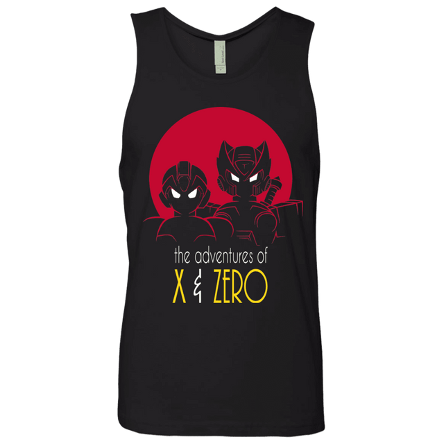 T-Shirts Black / S Adventures of X & Zero Men's Premium Tank Top