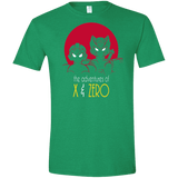 T-Shirts Heather Irish Green / S Adventures of X & Zero Men's Semi-Fitted Softstyle