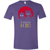 T-Shirts Heather Purple / S Adventures of X & Zero Men's Semi-Fitted Softstyle