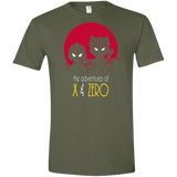 T-Shirts Military Green / S Adventures of X & Zero Men's Semi-Fitted Softstyle