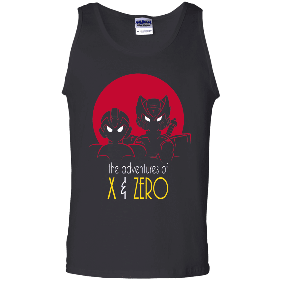 T-Shirts Black / S Adventures of X & Zero Men's Tank Top