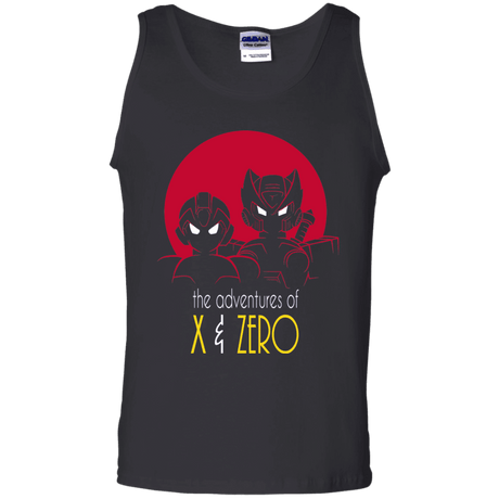 T-Shirts Black / S Adventures of X & Zero Men's Tank Top