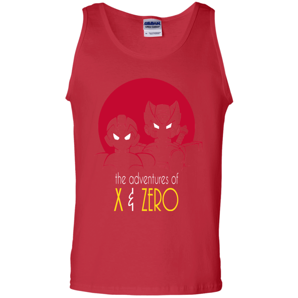 T-Shirts Red / S Adventures of X & Zero Men's Tank Top