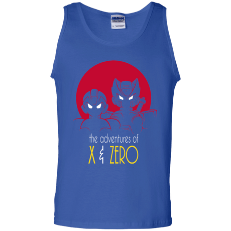 T-Shirts Royal / S Adventures of X & Zero Men's Tank Top