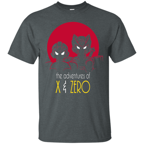 T-Shirts Dark Heather / S Adventures of X & Zero T-Shirt