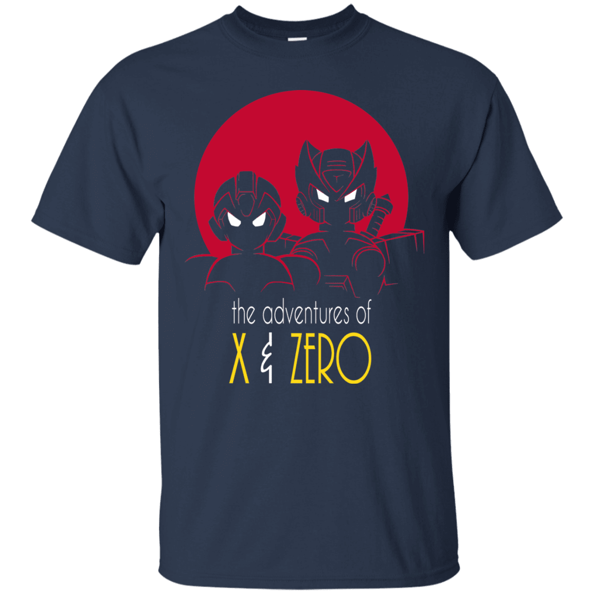 T-Shirts Navy / S Adventures of X & Zero T-Shirt