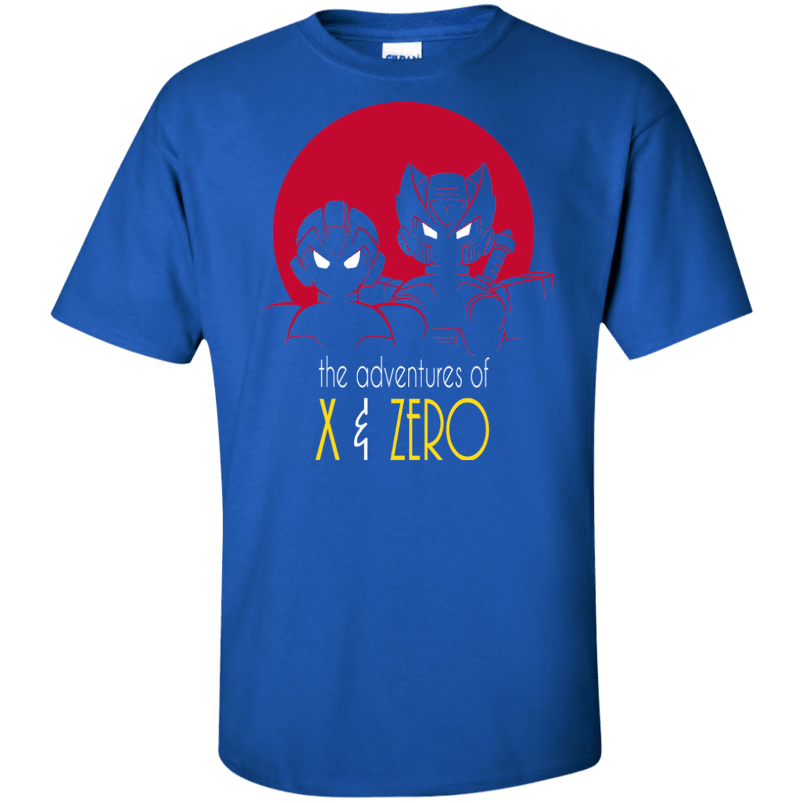 T-Shirts Royal / XLT Adventures of X & Zero Tall T-Shirt