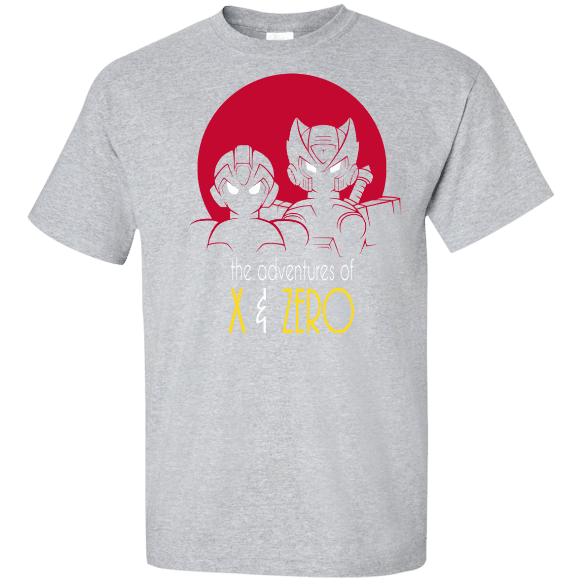 T-Shirts Sport Grey / XLT Adventures of X & Zero Tall T-Shirt