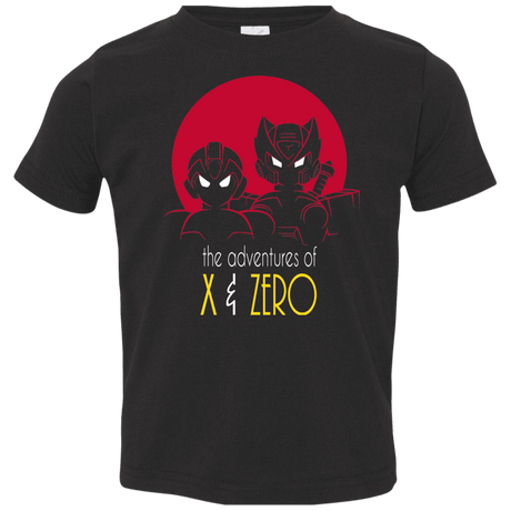 T-Shirts Black / 2T Adventures of X & Zero Toddler Premium T-Shirt