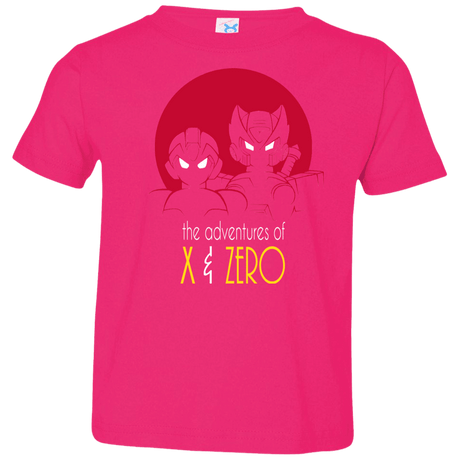 T-Shirts Hot Pink / 2T Adventures of X & Zero Toddler Premium T-Shirt