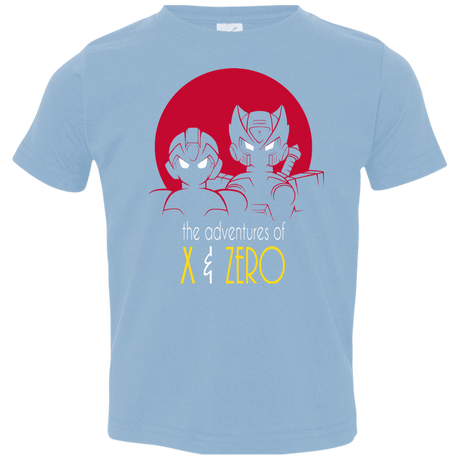 T-Shirts Light Blue / 2T Adventures of X & Zero Toddler Premium T-Shirt