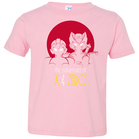 T-Shirts Pink / 2T Adventures of X & Zero Toddler Premium T-Shirt