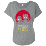 T-Shirts Premium Heather / X-Small Adventures of X & Zero Triblend Dolman Sleeve