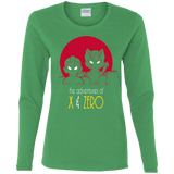 T-Shirts Irish Green / S Adventures of X & Zero Women's Long Sleeve T-Shirt