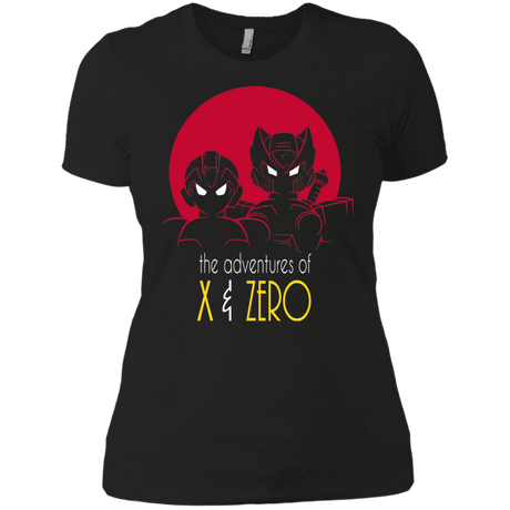 T-Shirts Black / X-Small Adventures of X & Zero Women's Premium T-Shirt