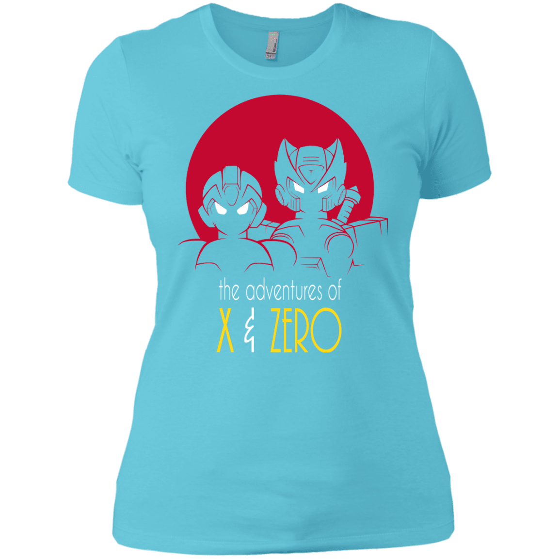 T-Shirts Cancun / X-Small Adventures of X & Zero Women's Premium T-Shirt