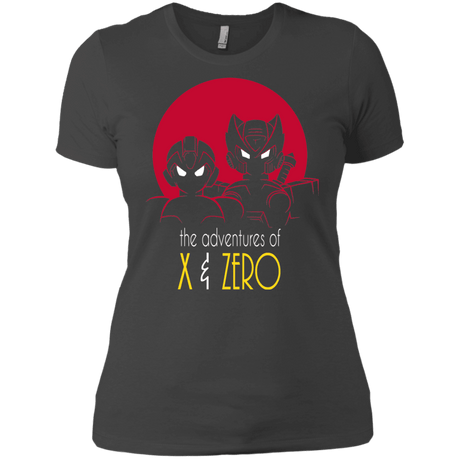 T-Shirts Heavy Metal / X-Small Adventures of X & Zero Women's Premium T-Shirt