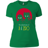 T-Shirts Kelly Green / X-Small Adventures of X & Zero Women's Premium T-Shirt