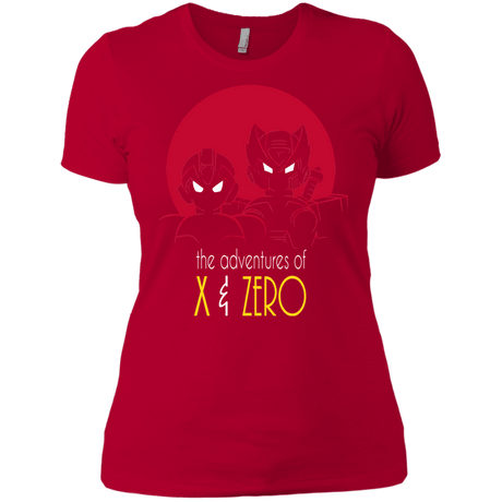 T-Shirts Red / X-Small Adventures of X & Zero Women's Premium T-Shirt