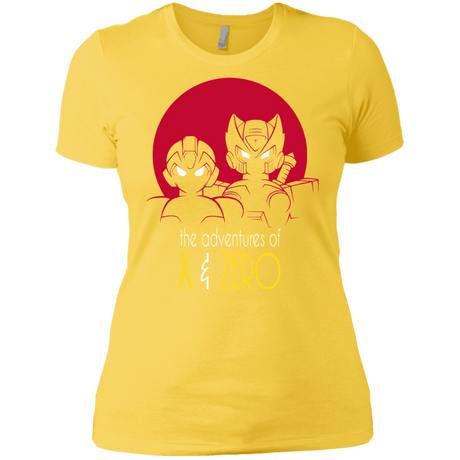 T-Shirts Vibrant Yellow / X-Small Adventures of X & Zero Women's Premium T-Shirt