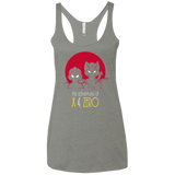 T-Shirts Venetian Grey / X-Small Adventures of X & Zero Women's Triblend Racerback Tank