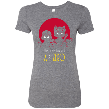 T-Shirts Premium Heather / S Adventures of X & Zero Women's Triblend T-Shirt